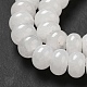 Fili di perline giada bianco naturale G-D481-17A-5