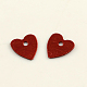 Ornament Accessories Heart Plastic Paillette Beads X-PVC-Q032-7mm-3-1