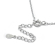925 подвесные стерлингового серебра ожерелья NJEW-F246-14P-4