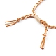 Bracelets de perles de nylon tressés réglables BJEW-JB06058-4