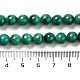 Natural Malachite Beads Strands G-F571-27A1-7mm-4