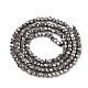 Chapelets de perles en verre électroplaqué&nbsp;EGLA-T021-03A-2