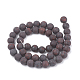 Chapelets de perles en pierre de sang naturelle G-T106-092-3