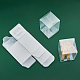 Benecreat40pcs長方形透明プラスチックpvcボックスギフト包装  防水折りたたみボックス  おもちゃやカビ用  透明  箱：4x4x6センチメートル  40pc CON-BC0002-21B-4