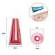NBEADS 160 Pcs Electroplate Faceted Cone Glass Beads EGLA-NB0001-09-3