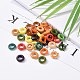 Donut Wooden Linking Rings WOOD-Q014-12mm-M-LF-2