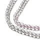 Brins de perles de verre de couleur dégradé transparent GLAA-H021-01B-12-3