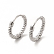 316 Stainless Steel Hoop Earrings for Women EJEW-C004-16B-P-1