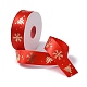 25 Yard bedrucktes Polyesterband mit Weihnachtsmotiv OCOR-C004-04B-1