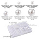 Perles acryliques de perles d'imitation SACR-FS0001-11-5