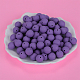 Round Silicone Focal Beads SI-JX0046A-109-3