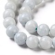 Brins de perles de célestite / célestine naturelles G-M414-A01-02-3