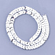 Vaporisez peints non-magnétiques synthétiques perles d'hématite brins G-T124-06L-2