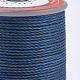Cordon de polyester ciré YC-N010-01B-3