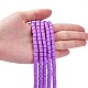 Polymer Clay Bead Strands CLAY-T001-C48-6