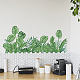 SUPERDANT Tropical Plant Wall Stickers Green Botanical Plant Branches Wall Stickers Leaves Braches Wall Stickers Peel and Stick Removable Vinyl Wall Decals for Living Room Home Decorations DIY-WH0228-590-4