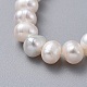 Collane di perle d'acqua dolce naturali NJEW-JN02513-2