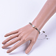 Bracelets ajustables en agate indienne naturelle tressée BJEW-JB04558-03-5
