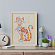 Stencil per pittura da disegno per animali domestici DIY-WH0403-017-6