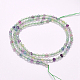 Natural Fluorite Beads Strands G-F596-32-3mm-2