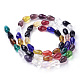 Glass Beads Strands EGLA-E010-10x15mm-03-2