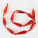 Natural Agate Faceted Teardrop Bead Strands G-E216-11-2