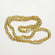 Electroplate Glass Beads EGLA-D028-09-2