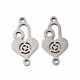 201 Stainless Steel Connector Charms STAS-K251-088P-1