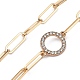 Stern-Lariat-Halsketten aus Messing NJEW-JN03041-03-3