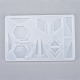 Moldes de silicona con forma de geometría DIY-L048-09-1