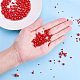 PandaHall Elite 1113 pcs 2.5/4/5/6/7/8mm No Holes/Undrilled Imitated Round Pearl Beads Grment Accessories for Vase Fillers OACR-PH0001-05-3