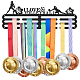 Модная железная вешалка для медалей ODIS-WH0021-171-1