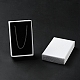 Cajas de regalo de collar de papel de textura OBOX-G016-C04-A-1