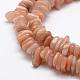 Natural Sunstone Beads Strands G-F521-08-3
