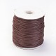 木綿糸ワックスコード  サドルブラウン  1.5mm  約100ヤード/ロール（300フィート/ロール） YC-R003-1.5mm-299-2