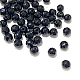 Natürliche schwarze Onyxperlen G-D709-14mm-2