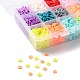 240g 24 Colors Handmade Polymer Clay Beads CLAY-JP0001-09-6mm-3