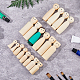 SuperZubehör 18 Stück unvollendete Holzpflock-Puppen im 9-Stil als Dekoration WOOD-FH0002-08-4