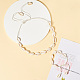 Cowrie Shell Braided Bead Jewelry Sets SJEW-PH0001-03-4