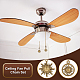 arricraft 8 Pcs Ceiling Fan Pull Chain Set FIND-AR0002-80-4