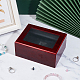 Витрина для деревянных чемпионских колец с 3 слотом CON-WH0088-71-5