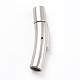 304 Stainless Steel Bayonet Clasps STAS-M297-01A-P-1
