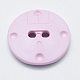 2-Rondelle botones de plástico BUTT-F064-01B-23mm-2