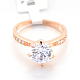 Bling bijoux de mariage bling micro cuivres ouvrent cubes anneaux engagement de zircone de doigts pour les femmes X-RJEW-F034-120B-17mm-1