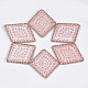 Polyester Woven Pendant Decorations WOVE-T008-05H-1