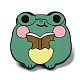 Cartoon Frog Enamel Pin JEWB-E025-02EB-01-1