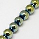 Chapelets de perles en hématite synthétique sans magnétiques G-J169A-2mm-06-3