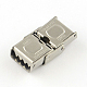 Smooth Surface 201 Stainless Steel Watch Band Clasps STAS-R063-63-2