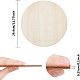 Необработанные круглые деревянные полоски ручного мастера DIY-GA0001-11-2