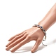 Hamsa Hand Tibetan Style Alloy Bracelets for Women BJEW-JB07728-3
